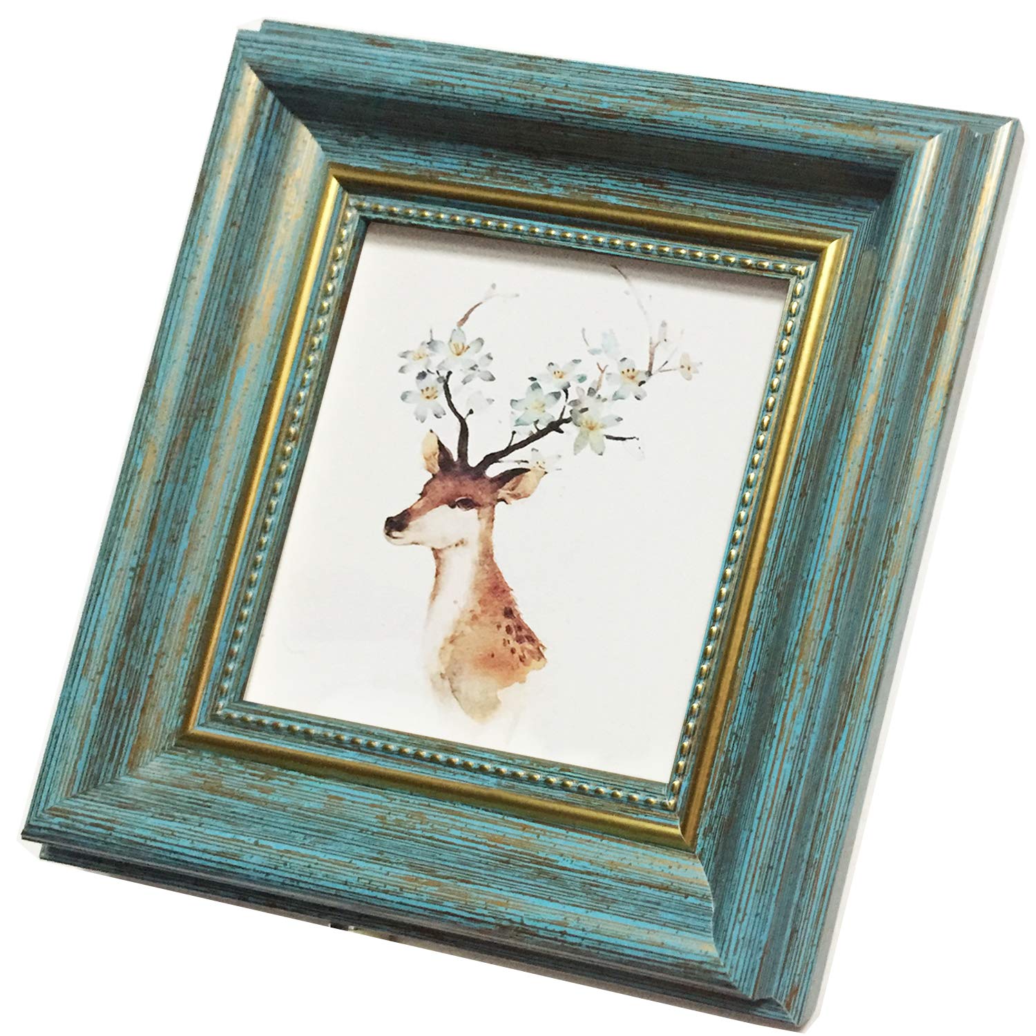 Amazon.com - Picture Frames 3.5x3.5 Blue Square Photo Frame The